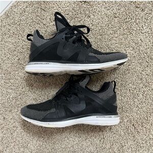 Black and White APL X Lululemon Athletic Sneakers